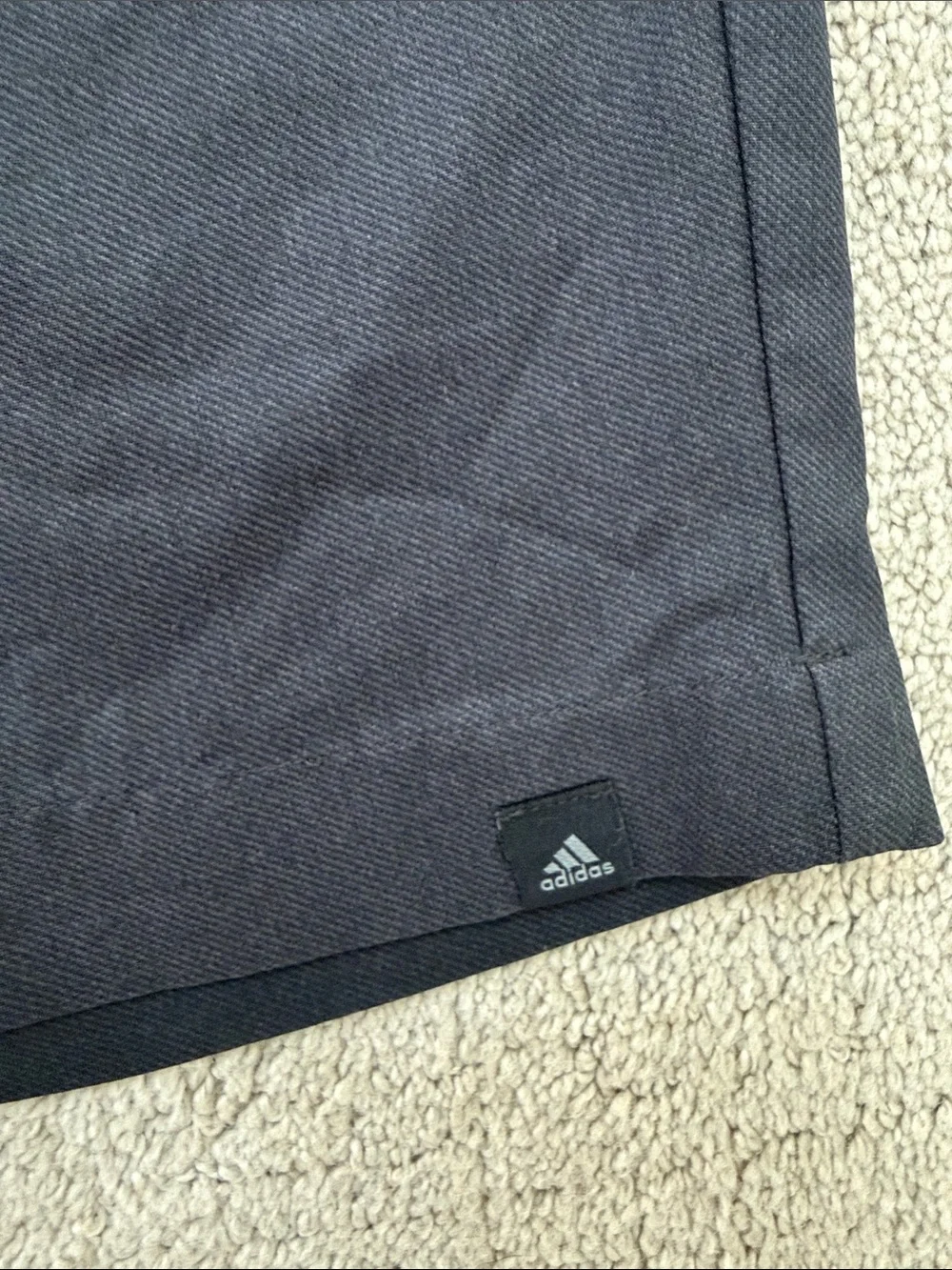 adidas Black Men's Athletic Shorts with Elastic Waist
